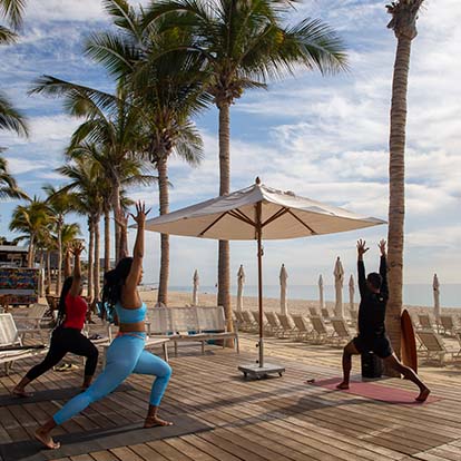 Yoga on the Beach