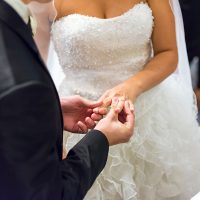Wedding Rings Churcj Ceremony at Garza Blanca