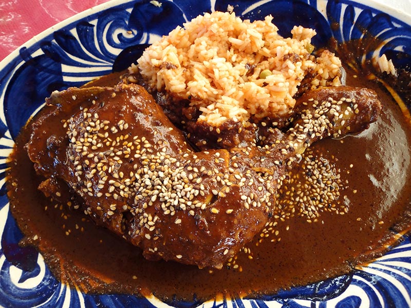 Mole, a Traditional Mexican Dish