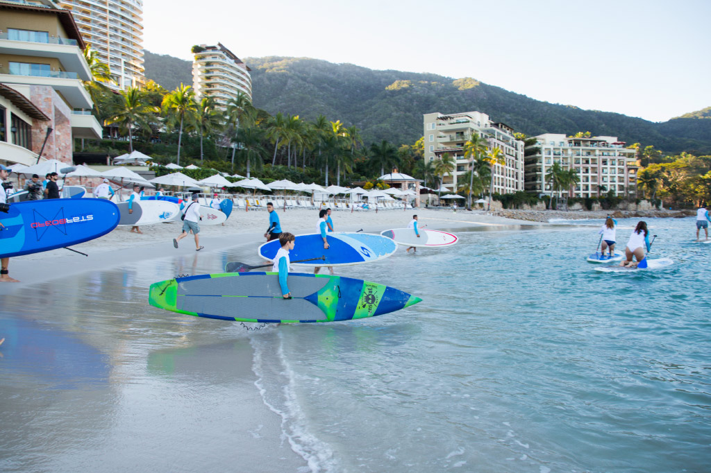 Stand Up Paddle Race in Puerto Vallarta