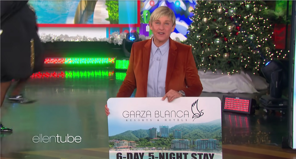 Ellen Degeneres Show Christmas Giveaway 2021