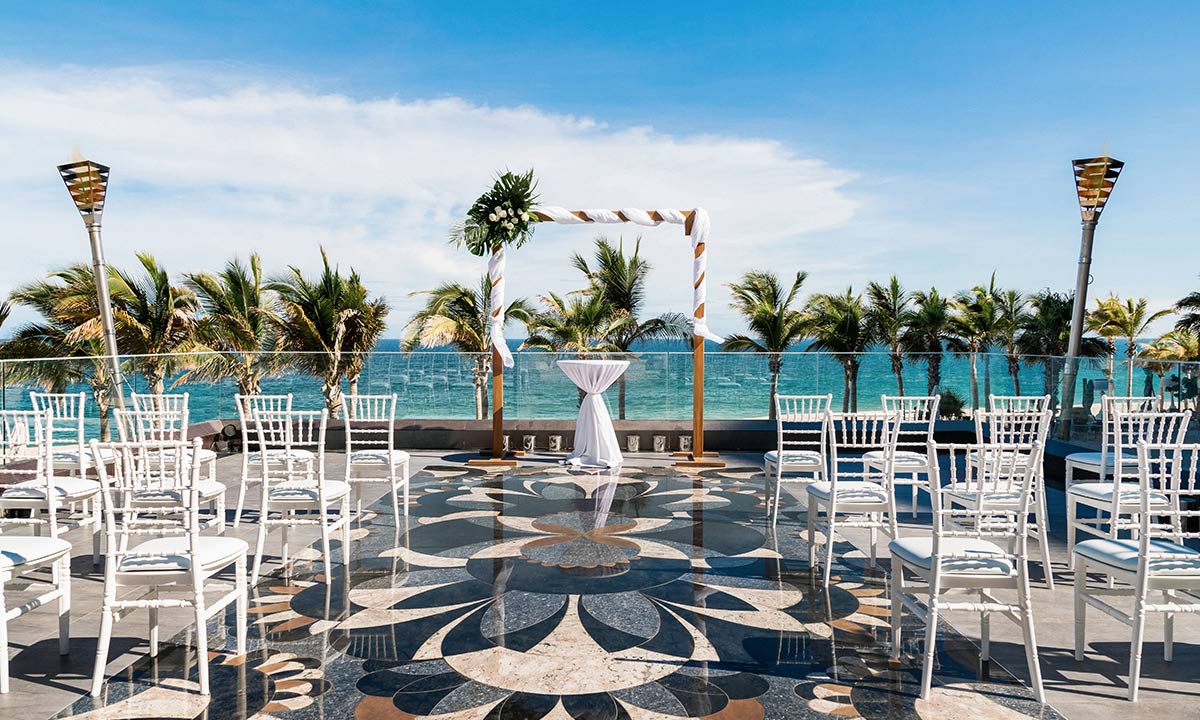 garza blanca cancun wedding spot