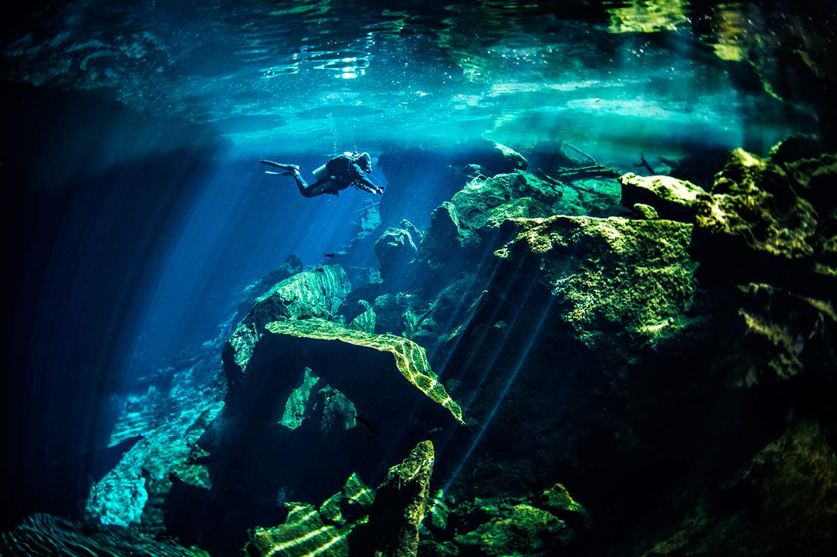 good time to visit Cancun's cenotes