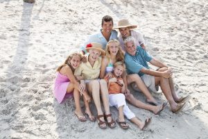 big-family-on-beach