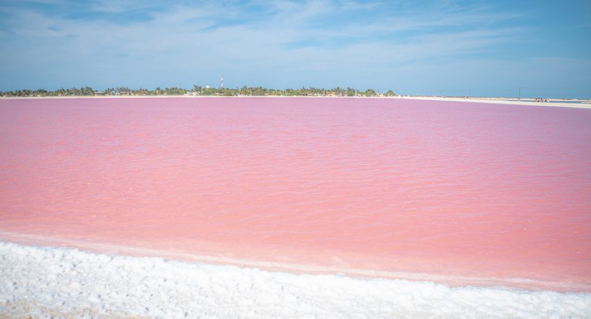 las coloradas pink lakes