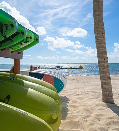 Beach Activities at Garza Blanca Cancun