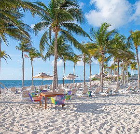Cancun beach best images! Enjoy a beautiful outdoor space to relax on Playa Mujeres beach where the sea and sand merge to create a brilliant tropical oasis.