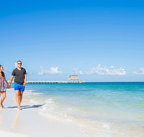Cancun beach best images! Enjoy a beautiful outdoor space to relax on Playa Mujeres beach where the sea and sand merge to create a brilliant tropical oasis.
