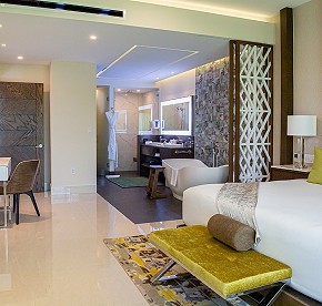 Explore this accurate photography selection of our luxurious oceanfront suites and residences in Cancun.