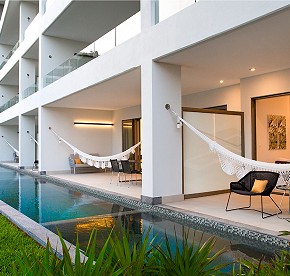 Explore this accurate photography selection of our luxurious oceanfront suites and residences in Cancun.
