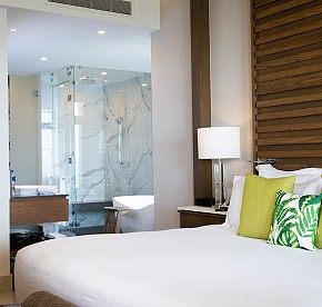Explore this accurate photography selection of our luxurious oceanfront suites and residences in Cancun.