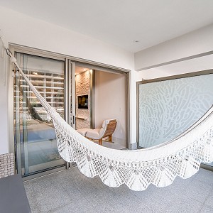 Private Balcony in Junior Suite Garza Blanca Los Cabos