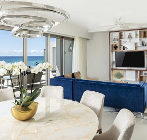 Luxury Fornitiure - 3 Bedroom Oceanfront