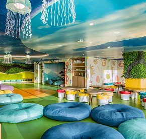 Garza Blanca is one of the best family-friendly all-inclusive resorts in Cancun. The fabulous Kids’ Club is the place for children to play, learn, and have fun. The best part about it is that the Kids’ Club is absolutely free for kids aged 4 – 12.