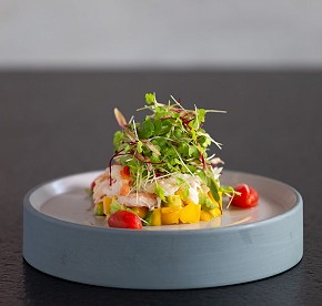 Gallery with the best images of Garza Blanca Resort & Spa Cancun restaurants: Blanca Blue restaurant, Hiroshi, Bocados Steak House, The snack and Food truck.