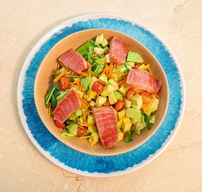 Gallery with the best images of Garza Blanca Resort & Spa Cancun restaurants: Blanca Blue restaurant, Hiroshi, Bocados Steak House, The snack and Food truck.