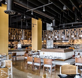 Gallery with the best images of Garza Blanca Resort & Spa Cancun restaurants: Blanca Blue restaurant, Hiroshi, Bocados Steak House, The snack and Food truck.