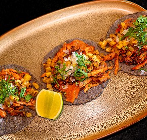 Gallery with the best images of Garza Blanca Resort & Spa Cancun restaurants: Blanca Blue restaurant, Hiroshi, Bocados Steak House, The snack and Food truck.
