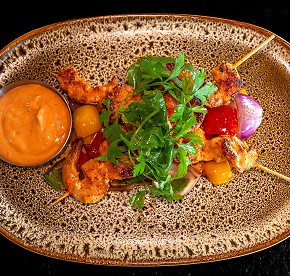 Gallery with the best images of Garza Blanca Resort & Spa Cancun restaurants: Blanca Blue restaurant, Hiroshi, Bocados Steak House, The snack and Food truck.