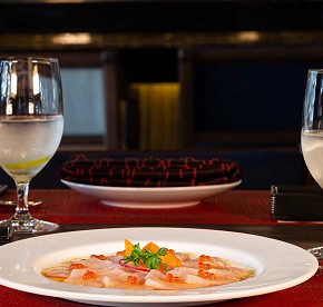 Gallery with the best images of Garza Blanca Resort & Spa Cancun restaurants: Blanca Blue restaurant, Hiroshi, Bocados Steak House, The snack and Food truck.