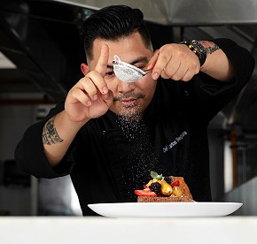 Chef in action