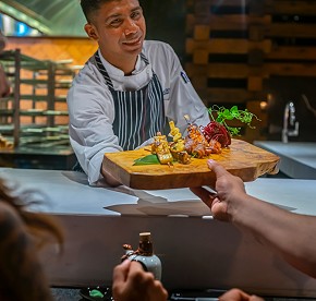 Foodies and serious restaurant critics alike will love the culinary options available at Garza Blanca Los Cabos.