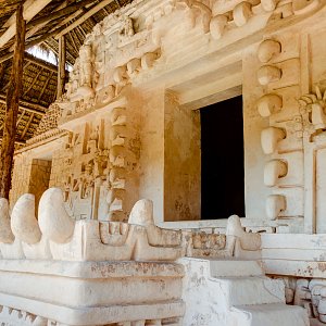 Maya Ceremonial Altar in Ek Balam