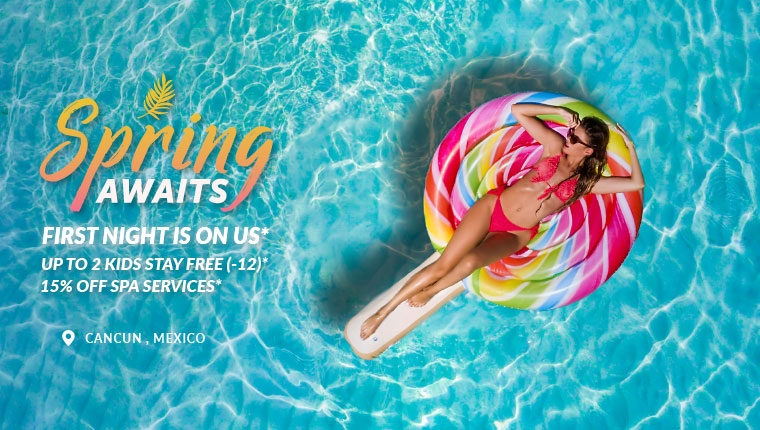 Enjoy a safe spring vacation in Cancun