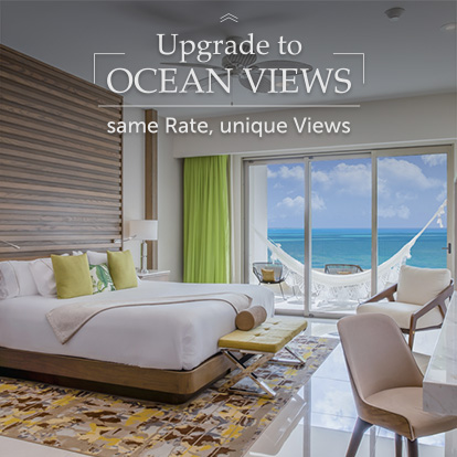Get a suite Upgrade Garza Blanca Cancun